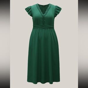 BloomChic size 26 beautiful green dress